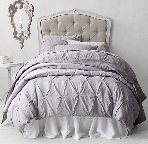 Pintucked Bow & Italian Love Letter Bedding Collection