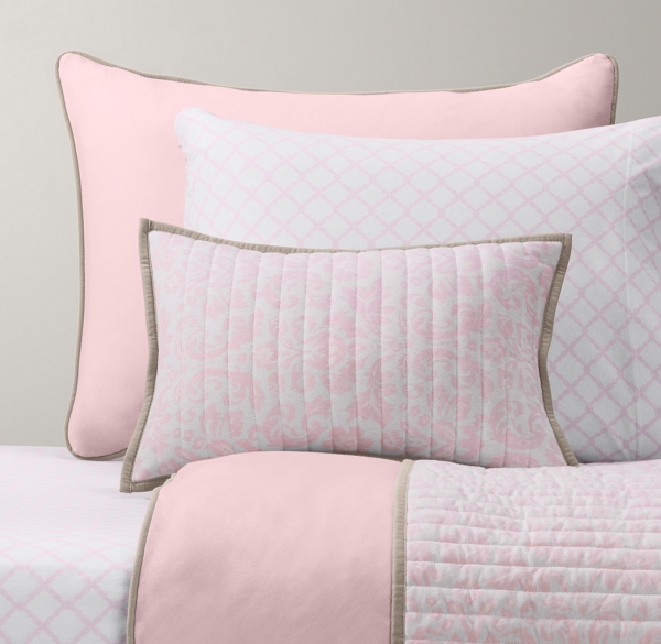 European Heathered Jersey & European Lattice Jersey Bedding Collection