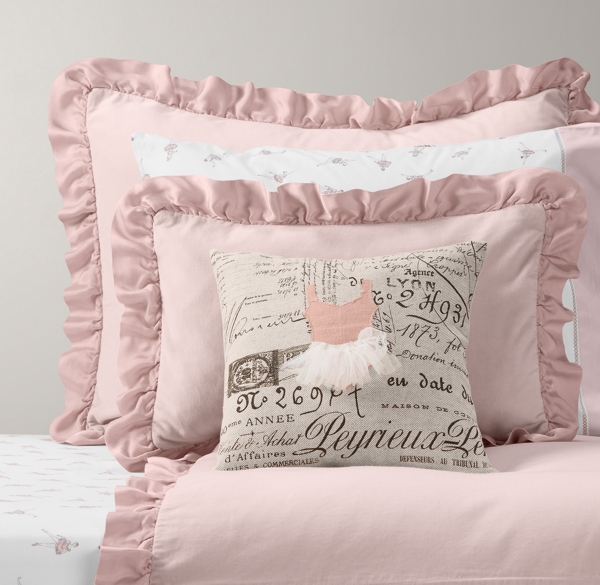 Washed Velvet & European Vintage Ballerina Bedding Collection 