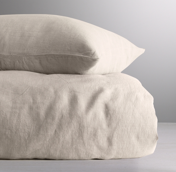 Garment-Dyed Linen Sham