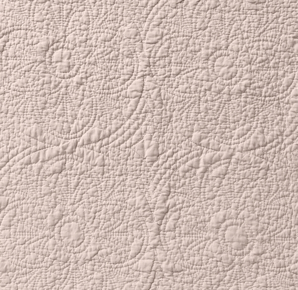 Garment-Dyed Medallion Quilted Bedding Swatch