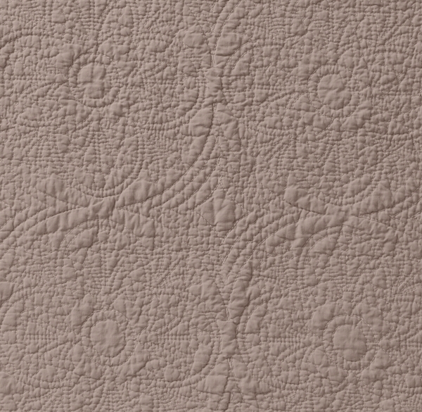 Garment-Dyed Medallion Quilted Bedding Swatch