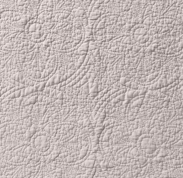 Garment-Dyed Medallion Quilted Bedding Swatch