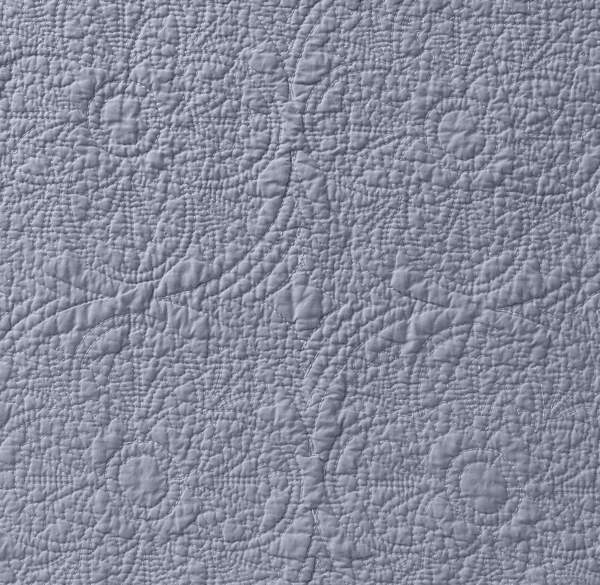 Garment-Dyed Medallion Quilted Bedding Swatch
