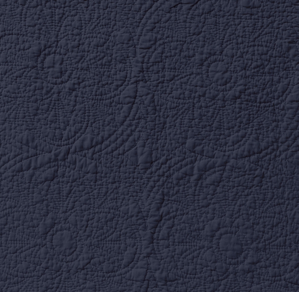 Garment-Dyed Medallion Quilted Bedding Swatch