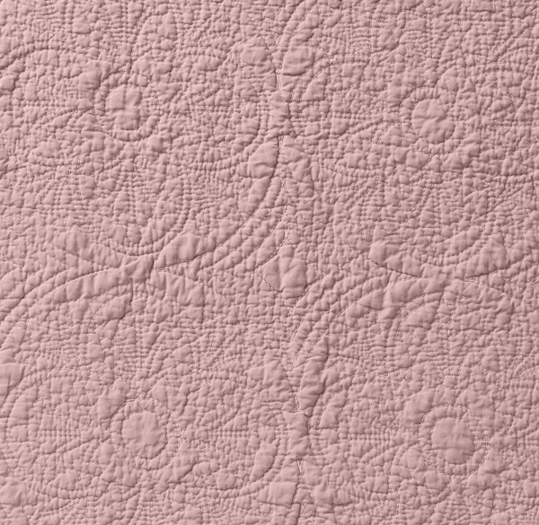 Garment-Dyed Medallion Quilted Bedding Swatch