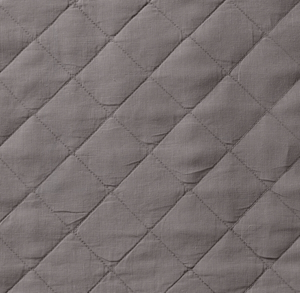Garment-Dyed Diamond Quilted Bedding Swatch