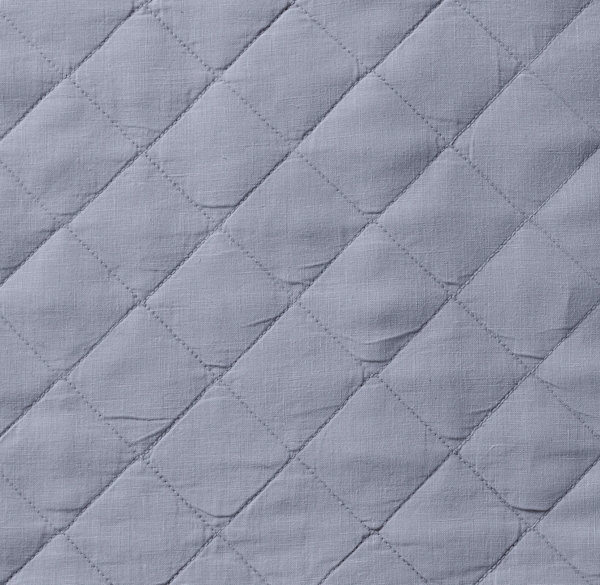 Garment-Dyed Diamond Quilted Bedding Swatch