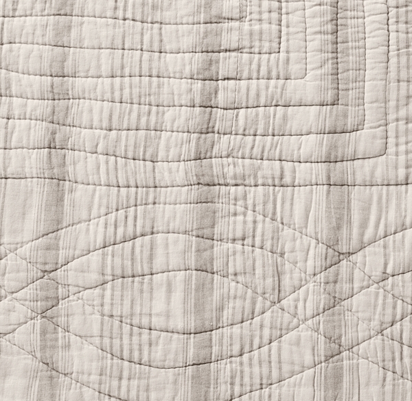 Garment-Dyed Vintage Stripe Bedding Swatch
