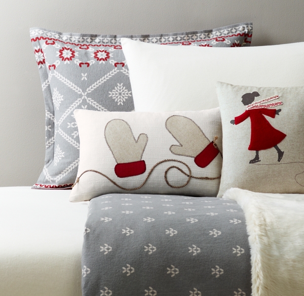 European Fair Isle Flannel & European Solid Flannel Bedding Collection