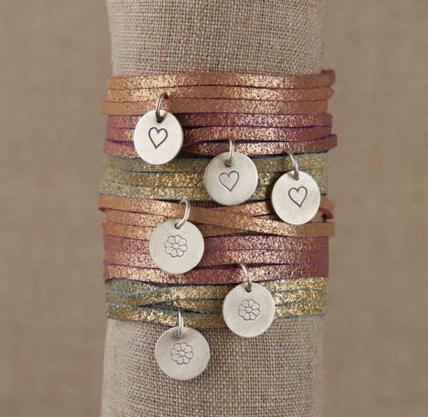 Petite Leather Charm Bracelet/Necklace