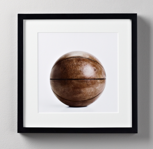 Vintage Sports Gear Photography Basketball