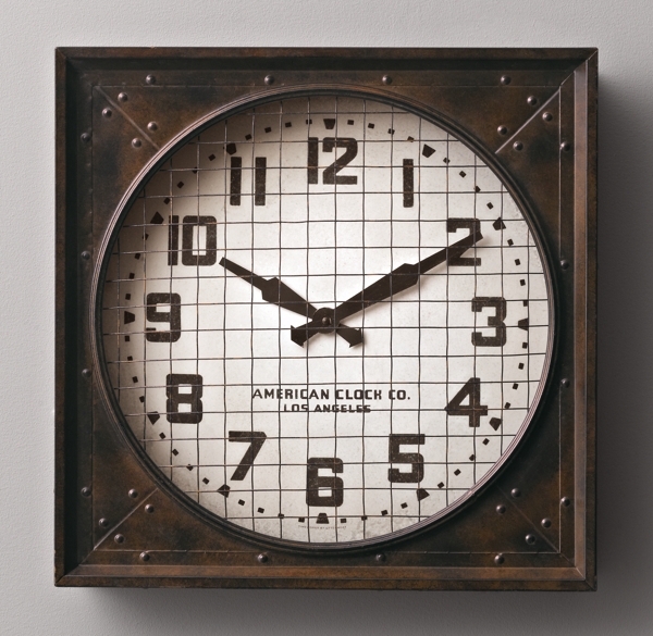 1940s Gymnasium Clock