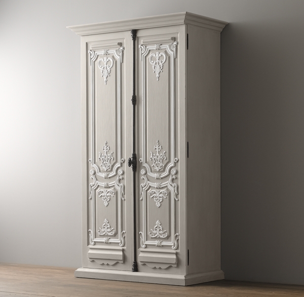 19th C. Rococo Armoire