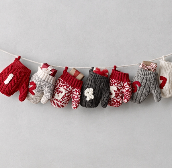 Knit Mitten Advent Calendar