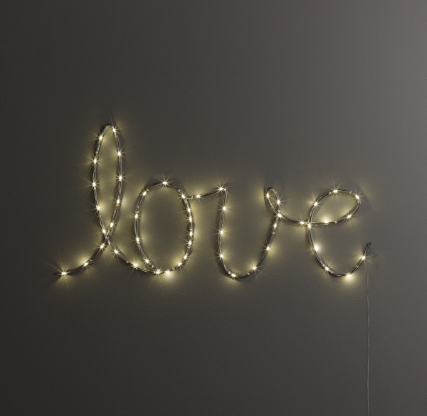 Starry Light Wall Décor "Love"