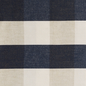 Windsor Plaid Duvet Cover/Shams - Navy