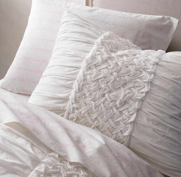 Lattice Braid Duvet Cover