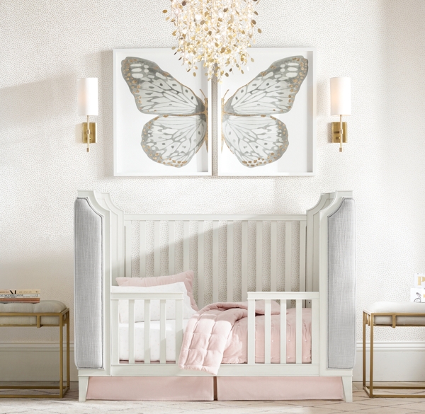 Leyton Upholstered Crib