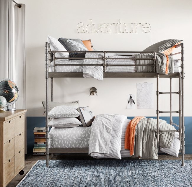 Industrial Steel Pipe Bunk Bed