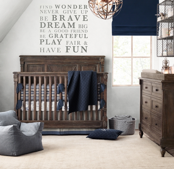 aviation crib bedding