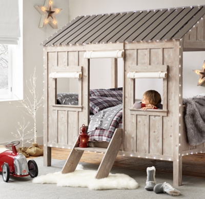 Cabin bed child baby bed house dimensions rm 