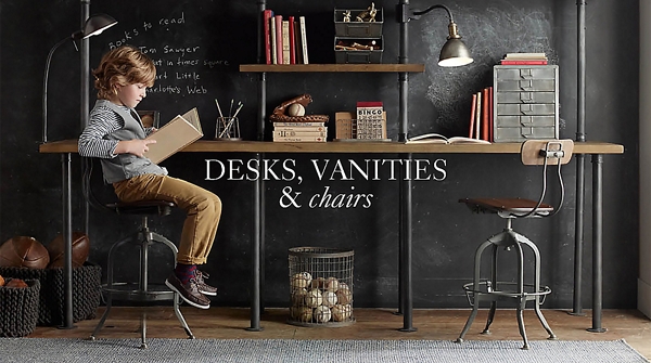 restoration hardware kids desk