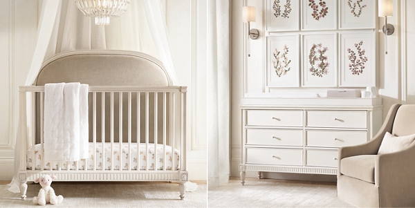 restoration hardware belle crib