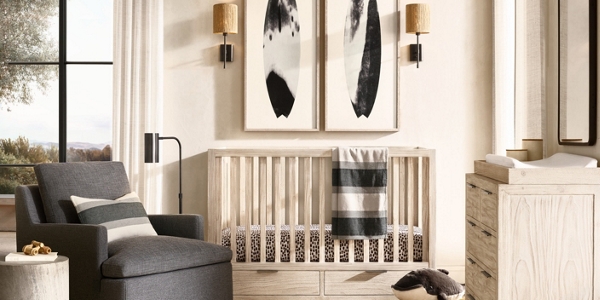 Restoration hardware best sale nursery chair