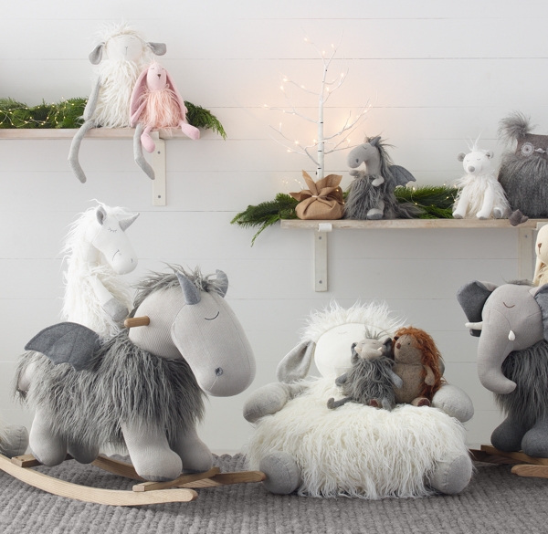 stuffed bunny chair
