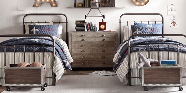 restoration hardware kids bed