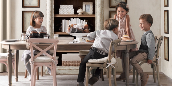 restoration hardware kids table