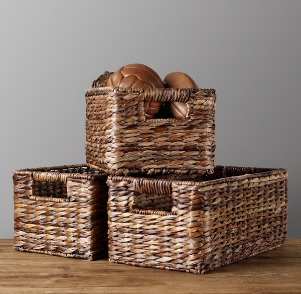 Seagrass Shelf Basket Natural