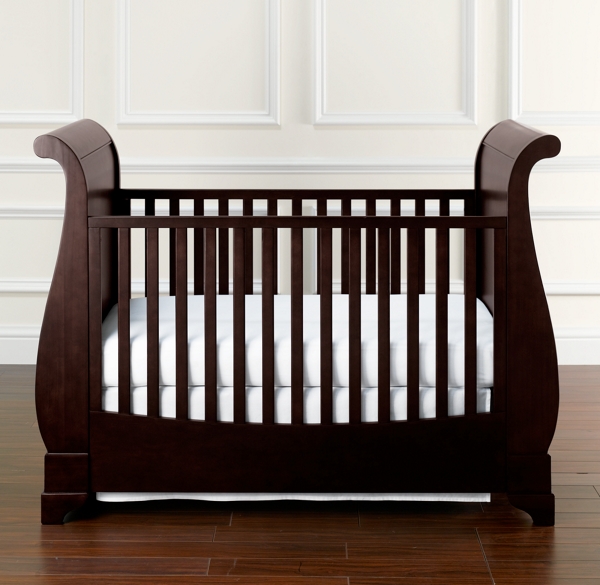 sleigh bed baby crib