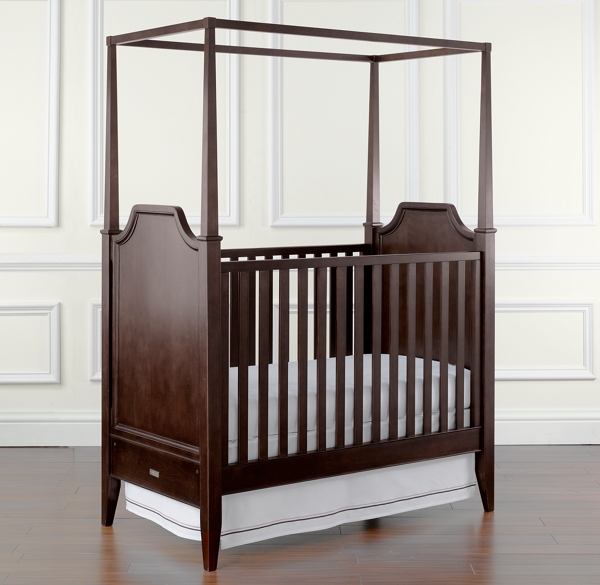 Sutton Canopy Crib Espresso