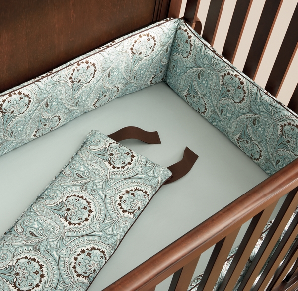 crib bumper dimensions