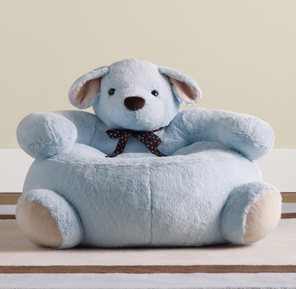 Cuddle Plush Dog Chair