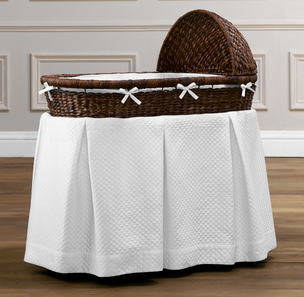 bassinet skirt pottery barn