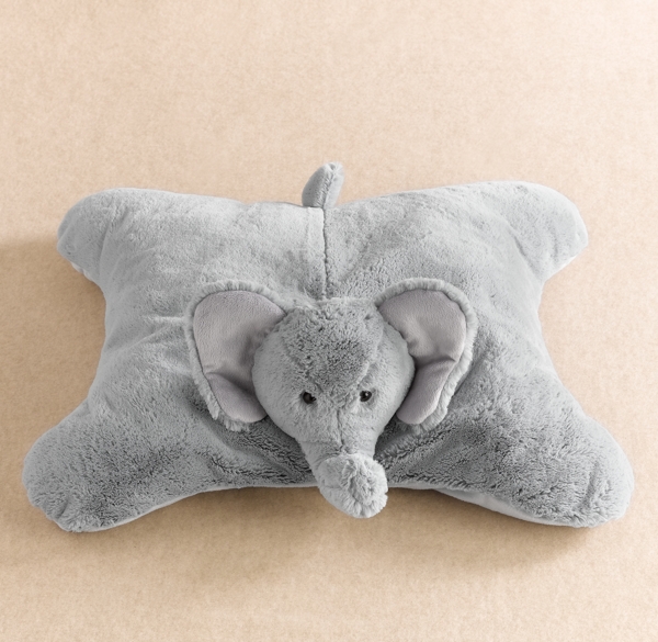 baby cuddle elephant pillow