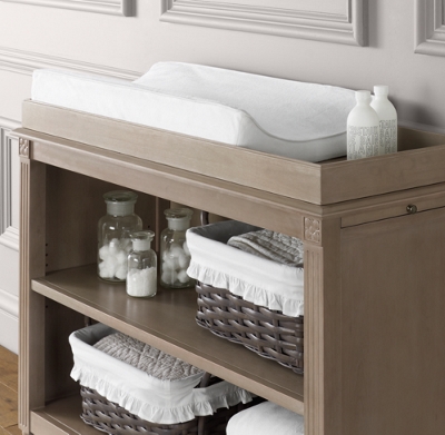 bookcase changing table