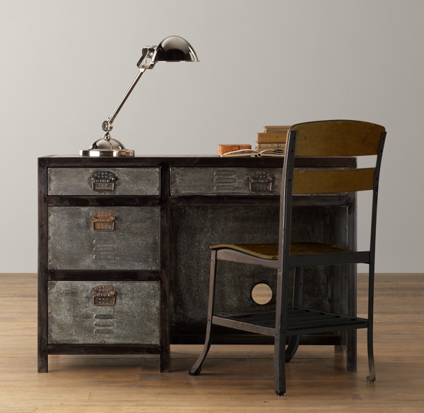 Vintage Locker Desk