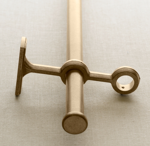 Classic Double Rod Conversion Kit Weathered Brass