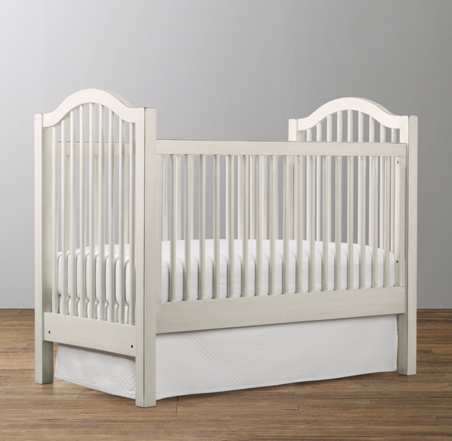 Antique Spindle Crib Toddler Bed Kit