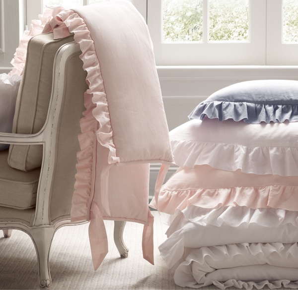 ruffle crib bumper