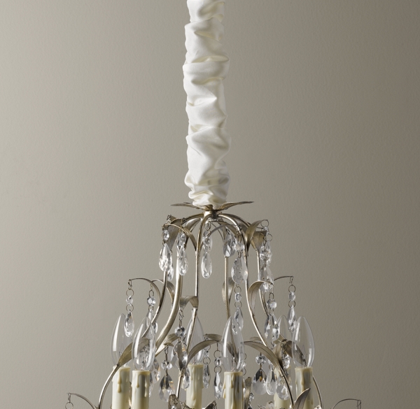 Silk Chandelier Cord Cover