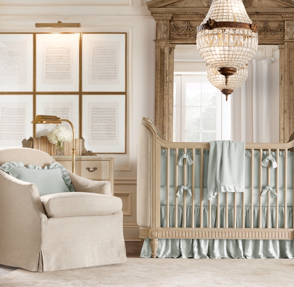 restoration hardware belle crib