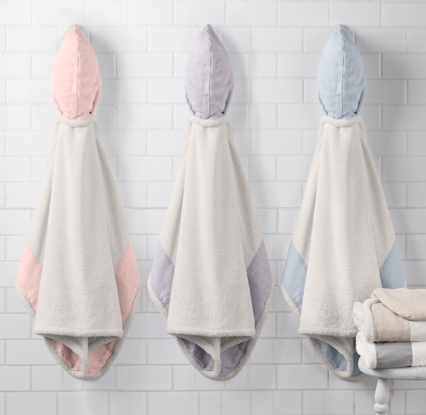 organic hooded towel