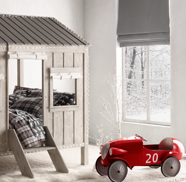 LinenCotton Cordless Roman Shade