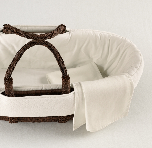 restoration hardware baby moses basket