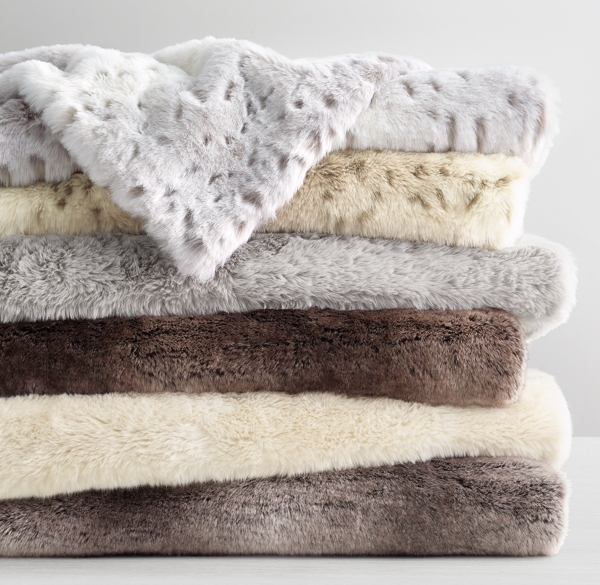 Luxe Faux Fur Throw